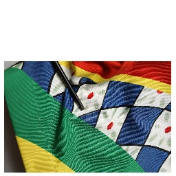 Multicolor Carretto Print Men Bermuda Shorts