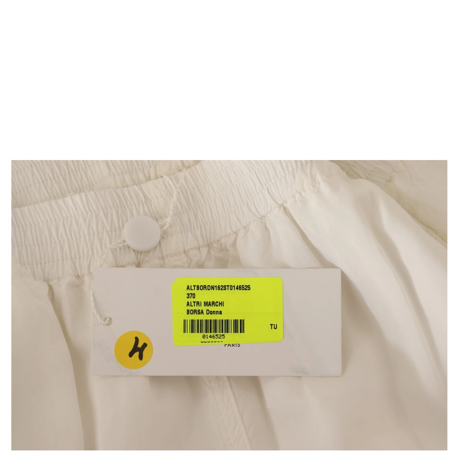 White High Waist Cropped Women Trouser Pants