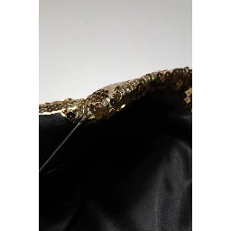 Gold Sequined Double Breasted Jacket Blazer