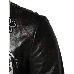 Multicolor Guns n' Roses Full Zip Men Biker Jacket
