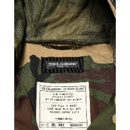 Multicolor Camouflage Hooded RainCoat Jacket