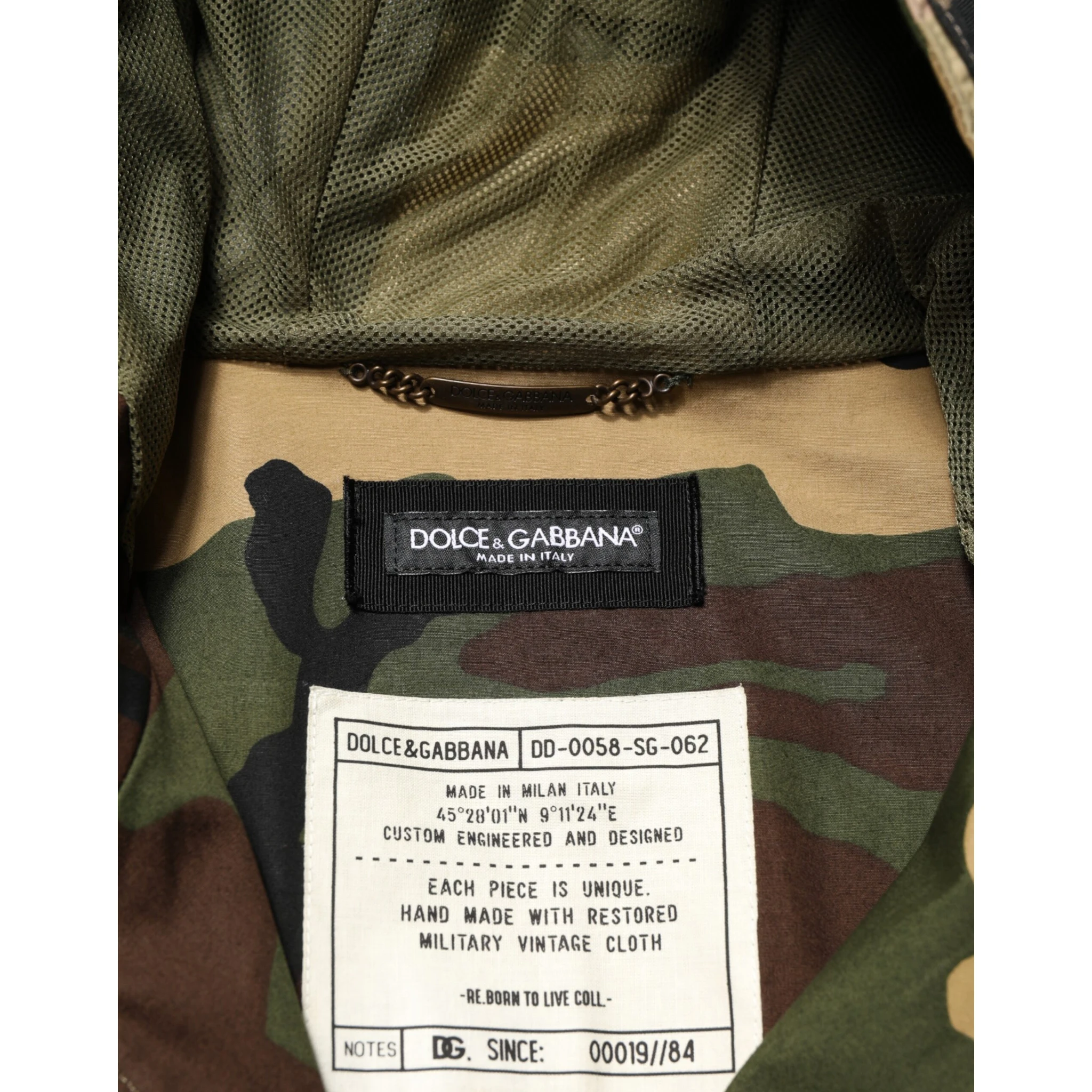 Multicolor Camouflage Hooded RainCoat Jacket