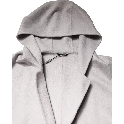 Off White Belted Long Trench Coat Men Jacket