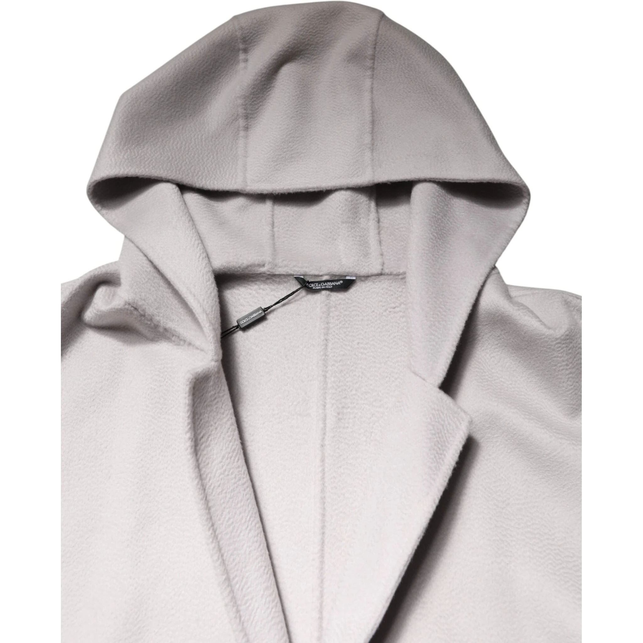Off White Belted Long Trench Coat Men Jacket