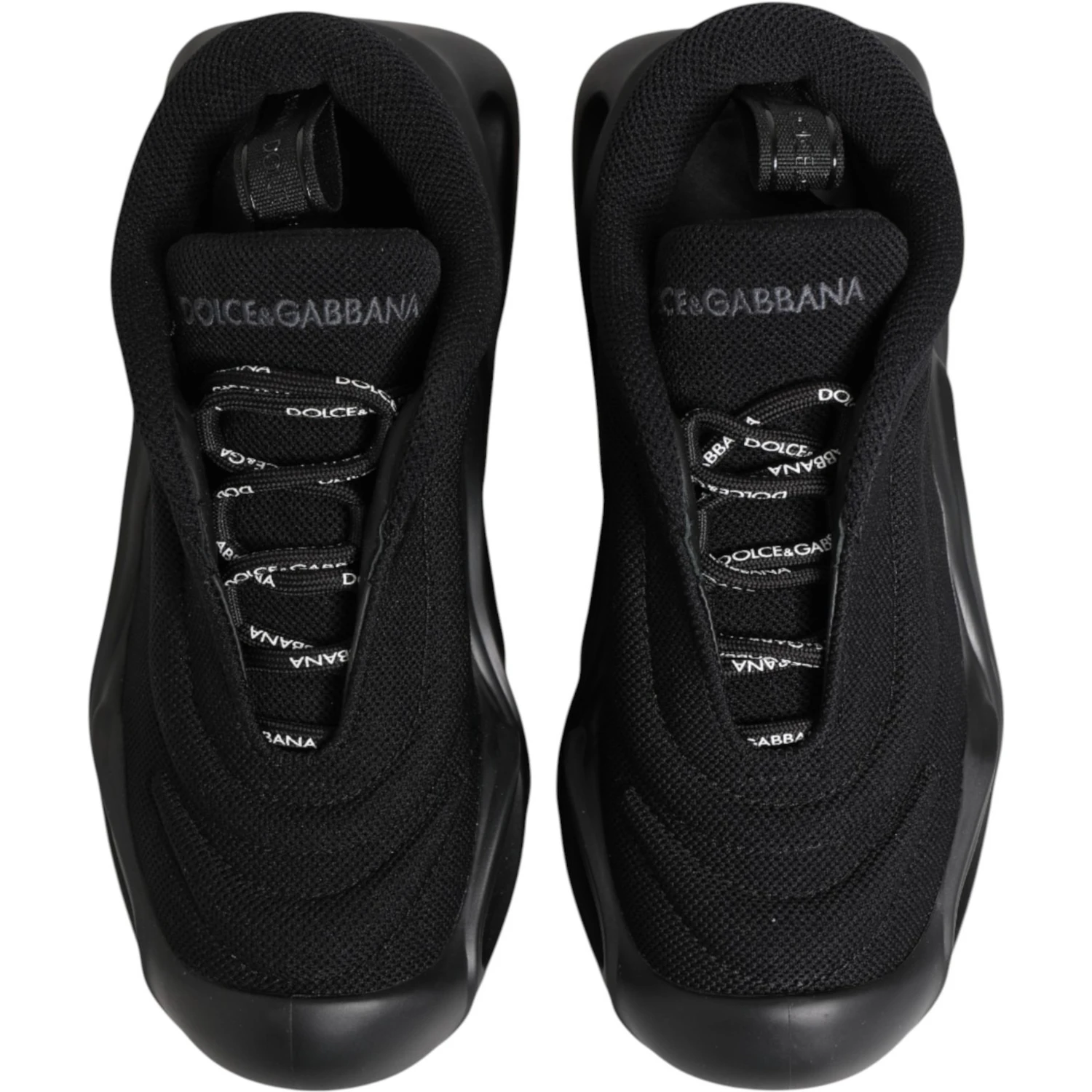 Black Slip On Low Top Wave Sneakers Shoes