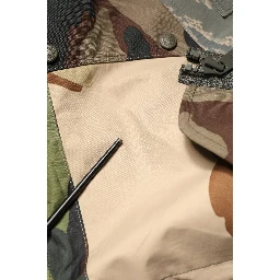 Multicolor Camouflage Hooded RainCoat Jacket