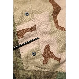 Multicolor Camouflage Hooded RainCoat Jacket