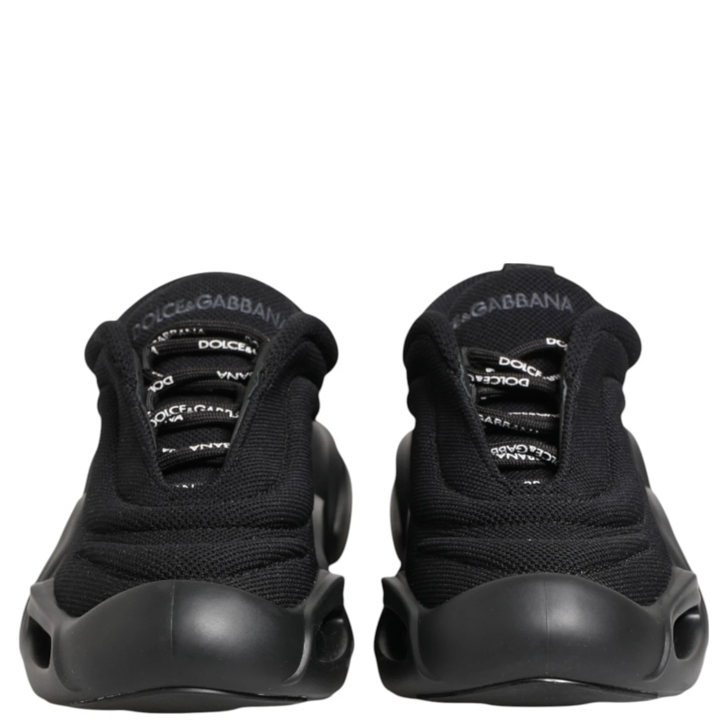 Black Slip On Low Top Wave Sneakers Shoes