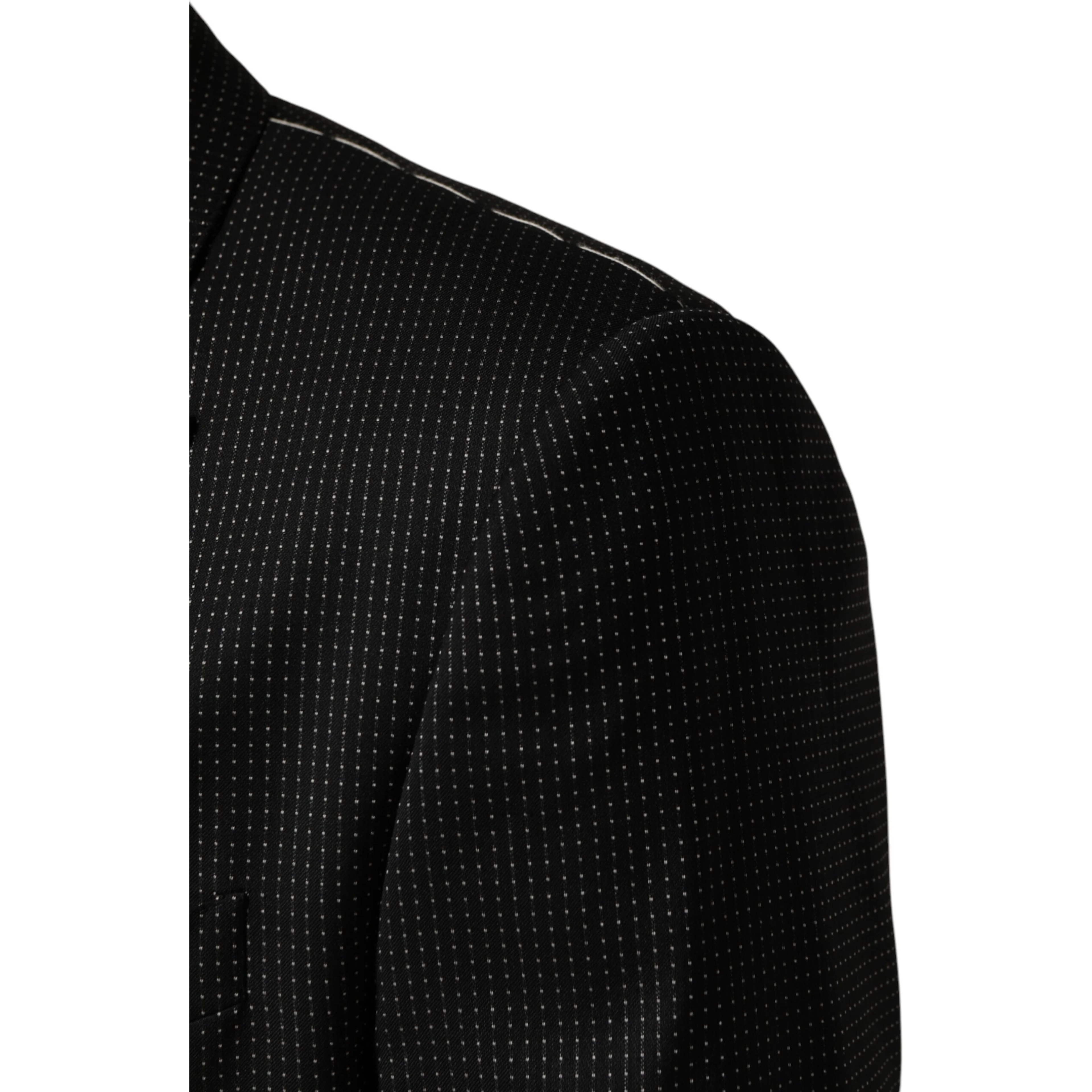 Black Fantasy Single Breasted Jacket Blazer