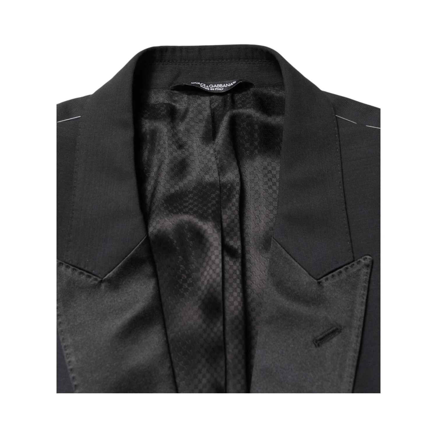 Black MARTINI Single Breasted Jacket Blazer