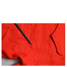 Red Mid Waist Skinny Cropped Trouser Jeans