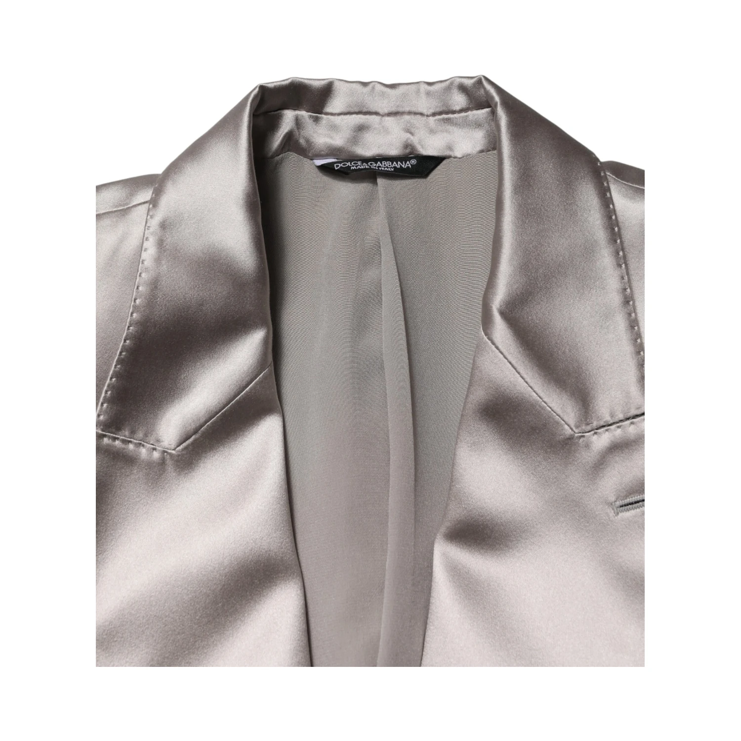Silver SICILIA Single Breasted Jacket Blazer
