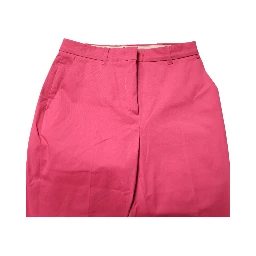 Pink Skinny High Waist Chino Trouser Pants