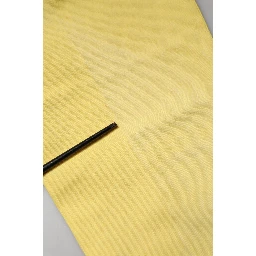 Yellow Tapered Mid Waist Denim Trouser Jeans