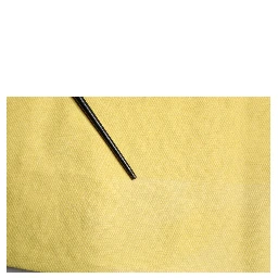 Yellow Tapered Mid Waist Denim Trouser Jeans