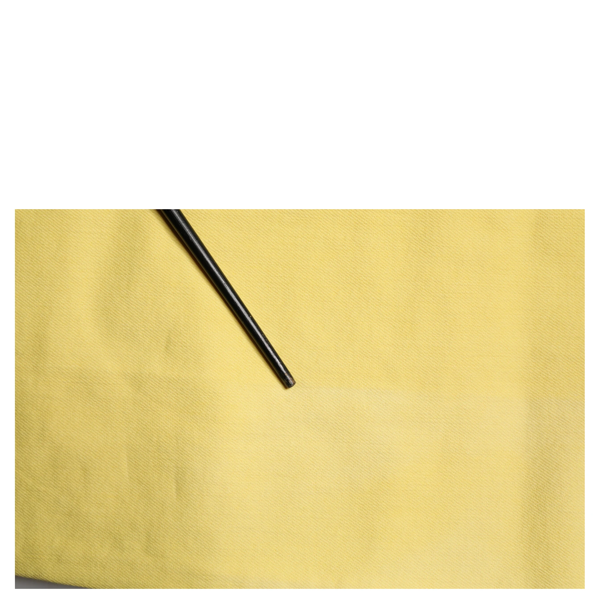 Yellow Tapered Mid Waist Denim Trouser Jeans