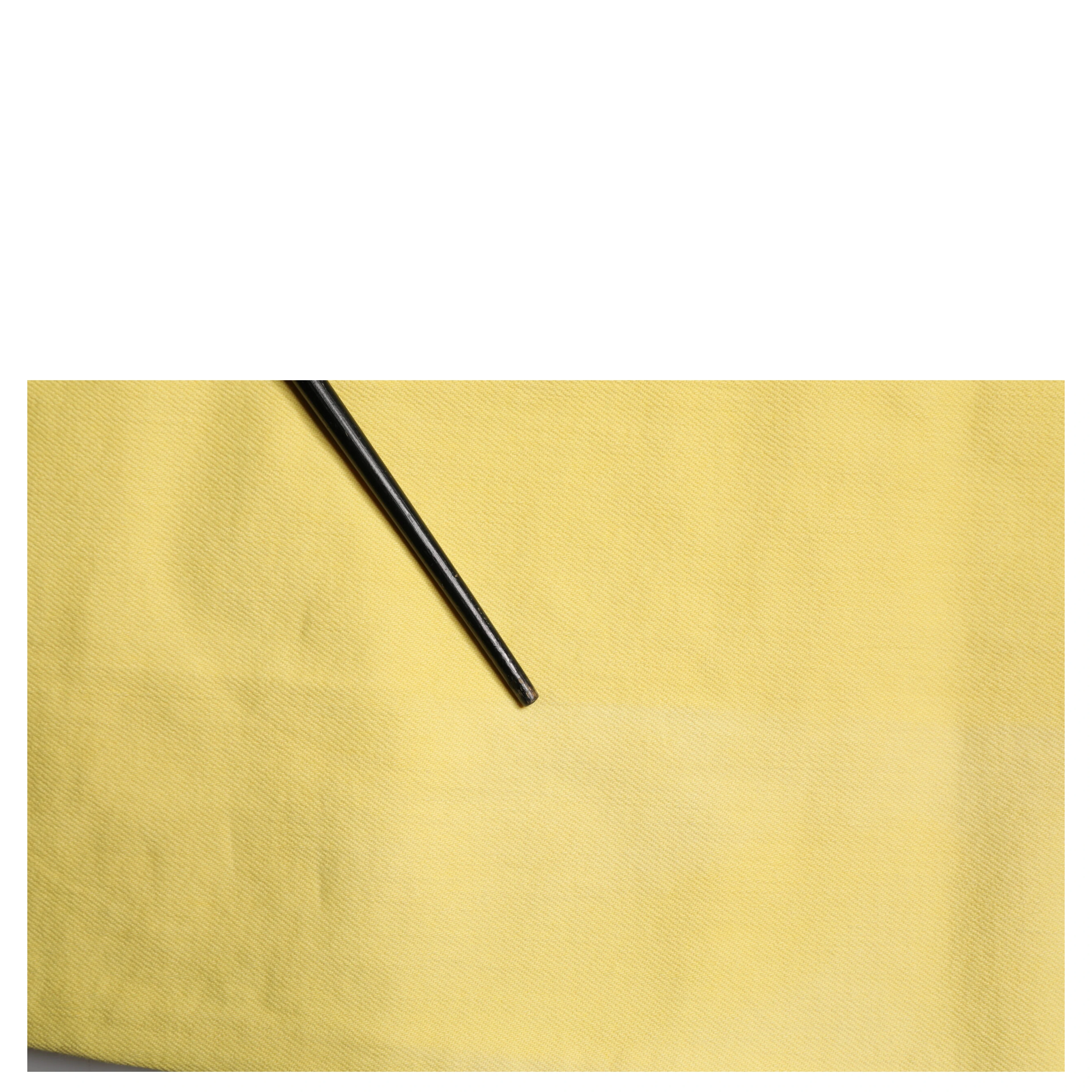 Yellow Tapered Mid Waist Denim Trouser Jeans