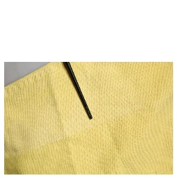 Yellow Tapered Mid Waist Denim Trouser Jeans