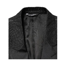 Black Fantasy Single Breasted Jacket Blazer