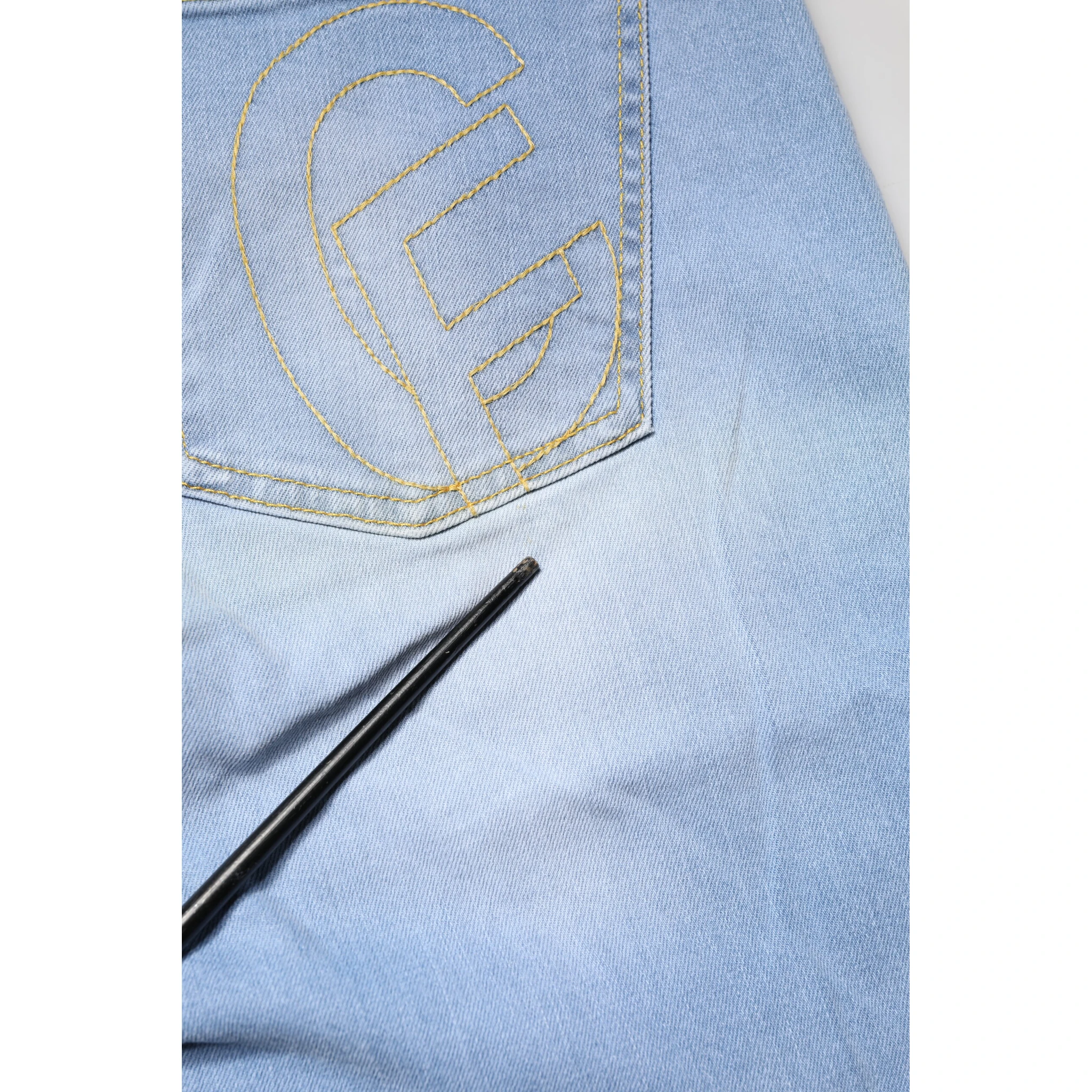 Light Blue Washed High Waist Bootcut Denim Jeans