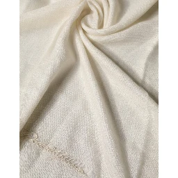 White Cashmere Knit Neck Wrap Shawl Scarf