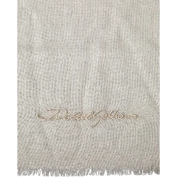 White Cashmere Knit Neck Wrap Shawl Scarf