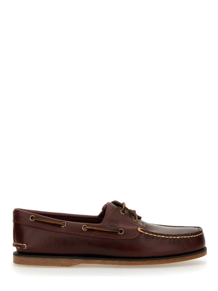SCARPA DA BARCA IN PELLE