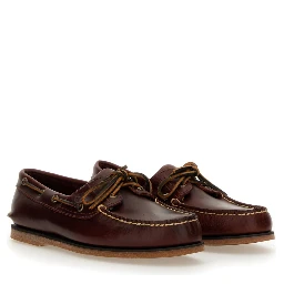 SCARPA DA BARCA IN PELLE