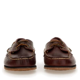 SCARPA DA BARCA IN PELLE