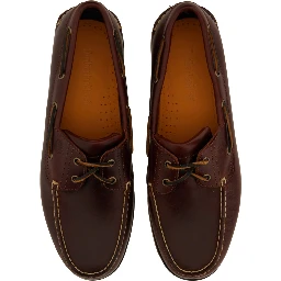 SCARPA DA BARCA IN PELLE