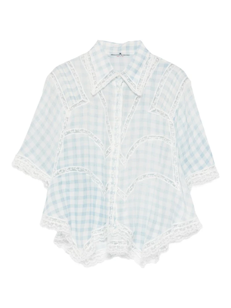 Ermanno Scervino Shirts Light Blue