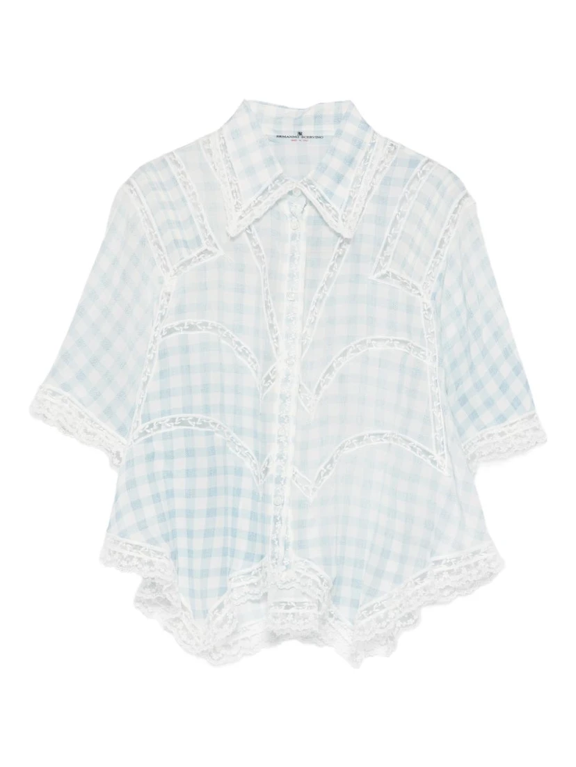 Ermanno Scervino Shirts Light Blue