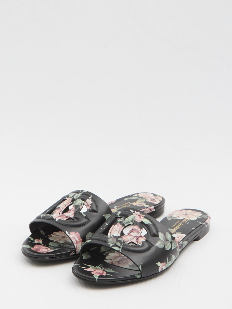 Floral beachwear slides alternative