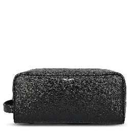 PARIS Grooming case in grain de poudre leather