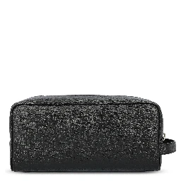 PARIS Grooming case in grain de poudre leather