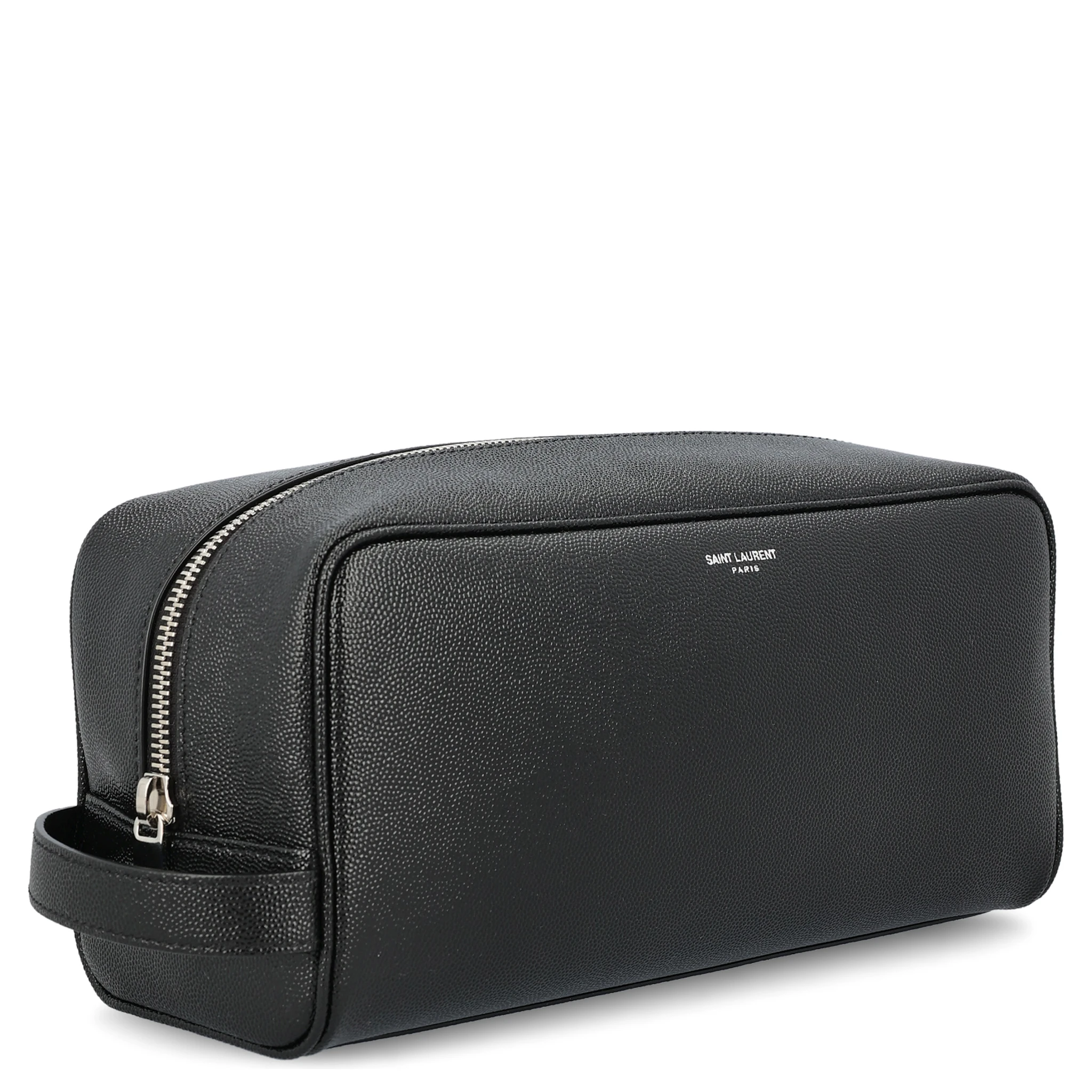 PARIS Grooming case in grain de poudre leather