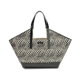 Black Polyamide Shoulder Bag