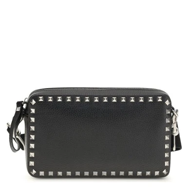 Black Calf Leather Bos Taurus Shoulder Bag