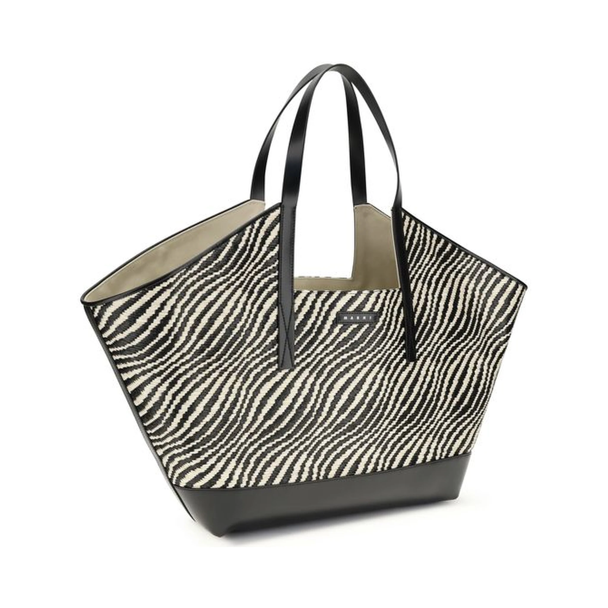 Black Polyamide Shoulder Bag