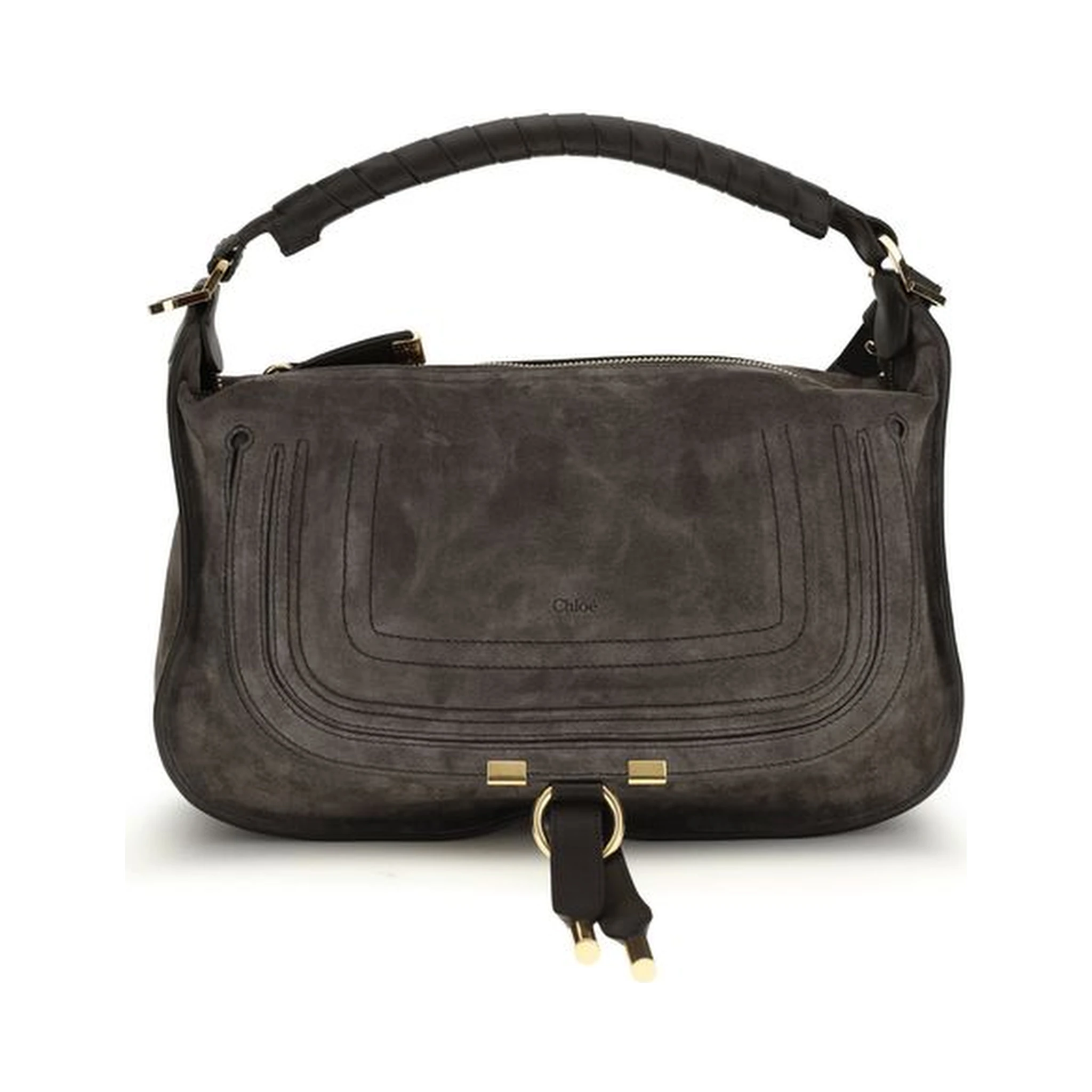 Brown Calf Leather Bos Taurus Shoulder Bag