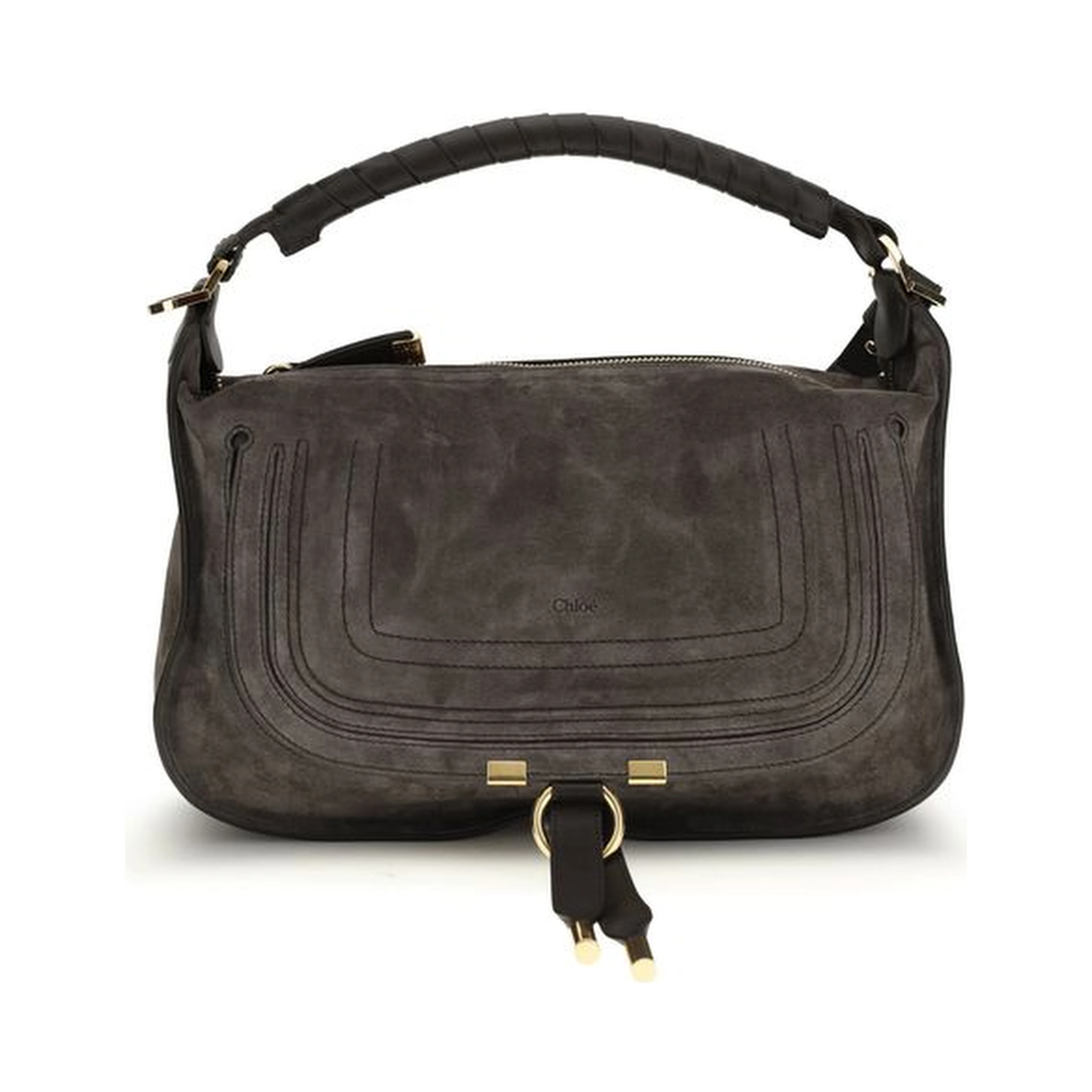 Brown Calf Leather Bos Taurus Shoulder Bag