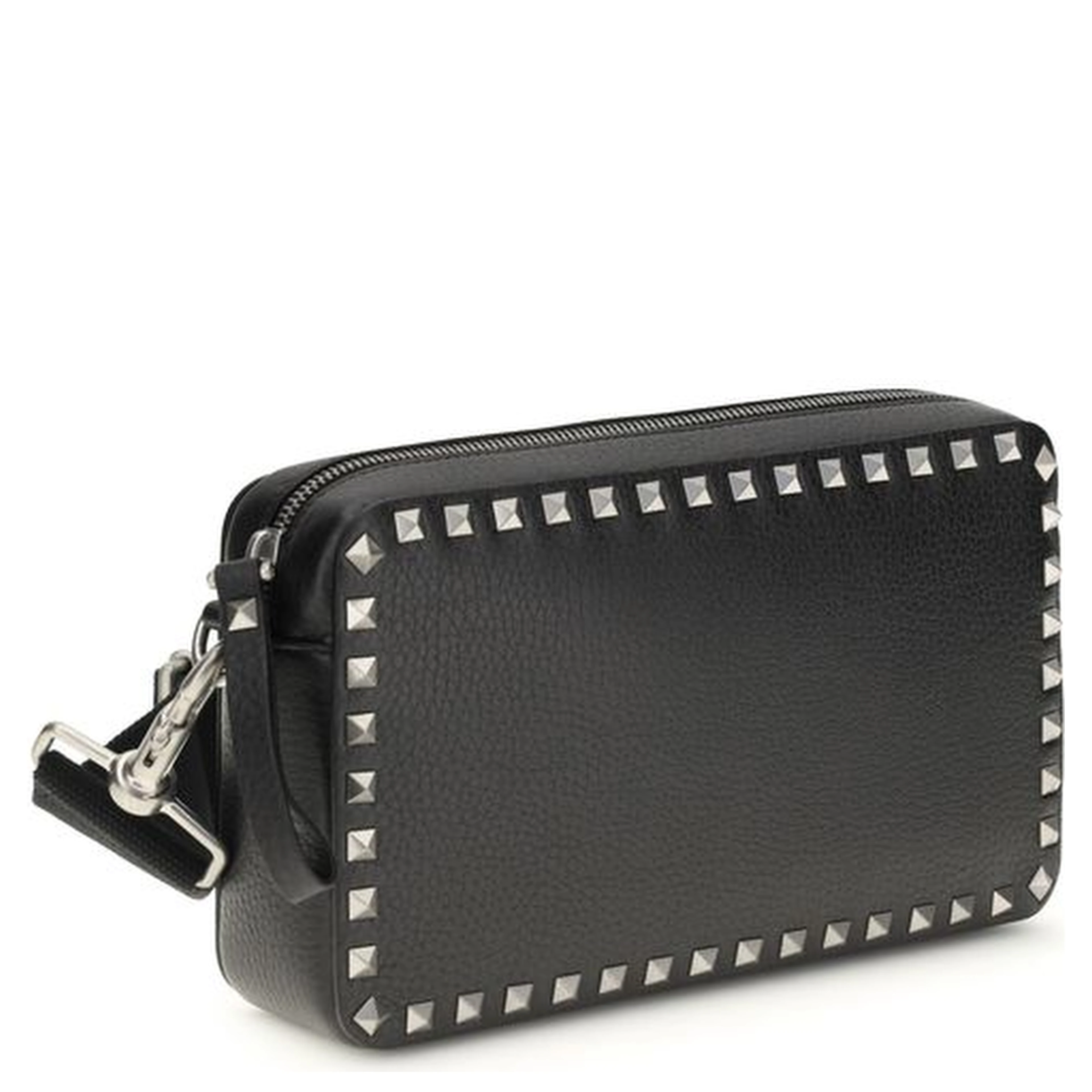 Black Calf Leather Bos Taurus Shoulder Bag