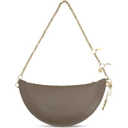 Gray Calf Leather Bos Taurus Shoulder Bag