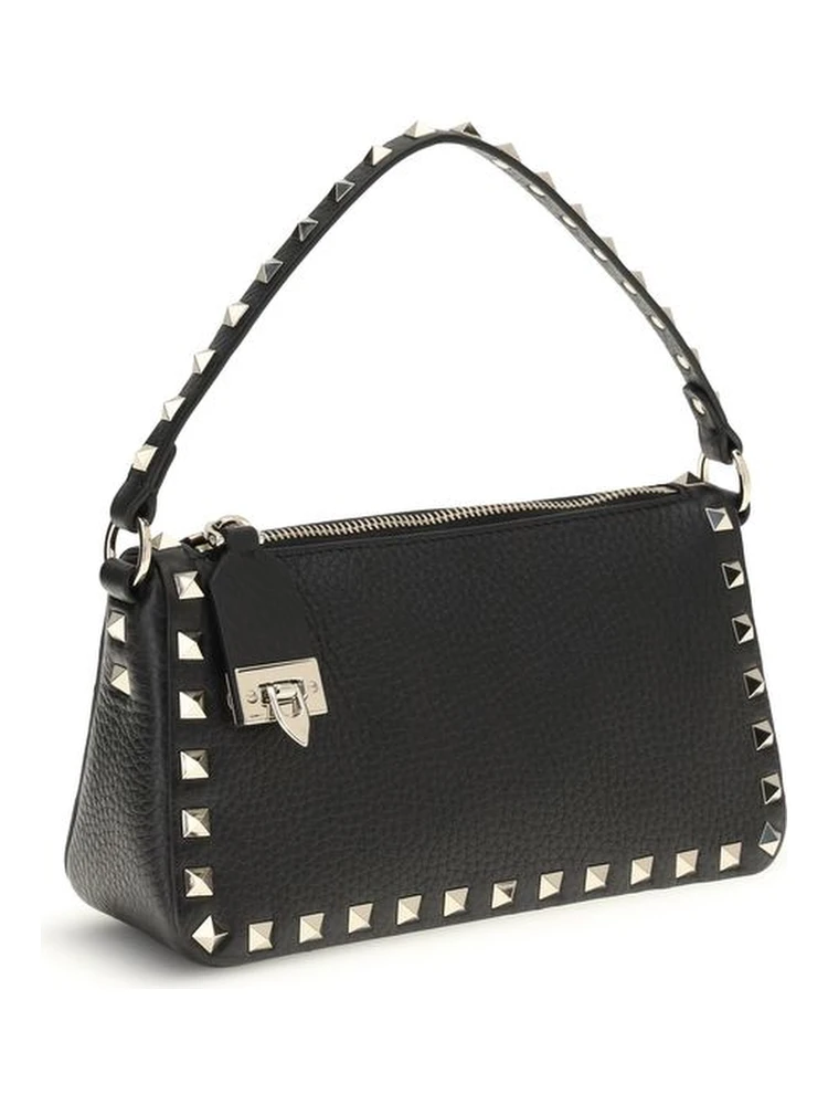 حقيبة كتف بوس توروس من جلد العجل الأسود alternative