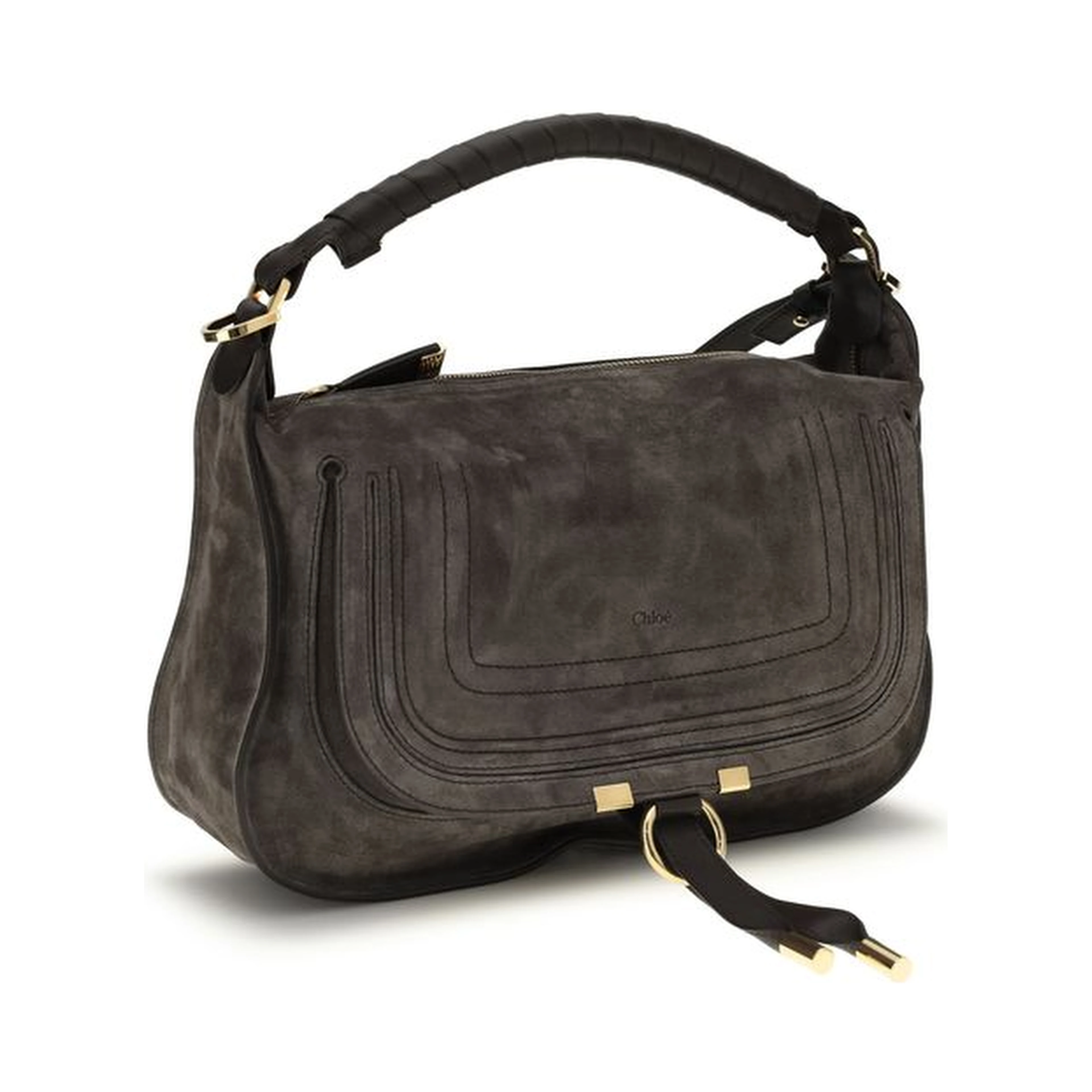 Brown Calf Leather Bos Taurus Shoulder Bag