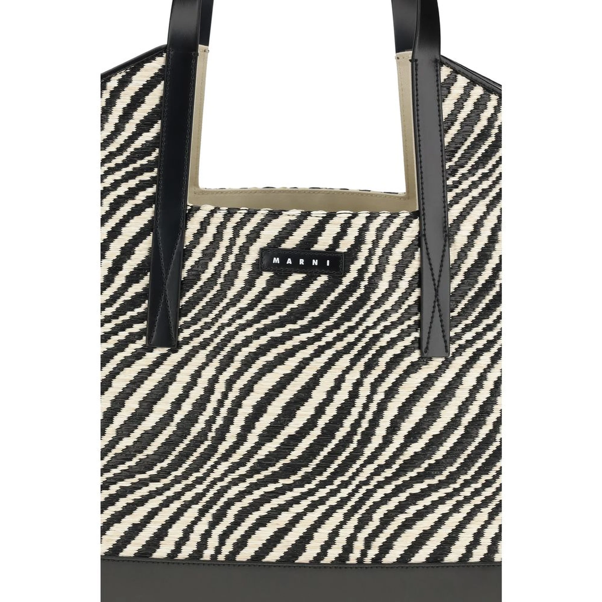 Black Polyamide Shoulder Bag