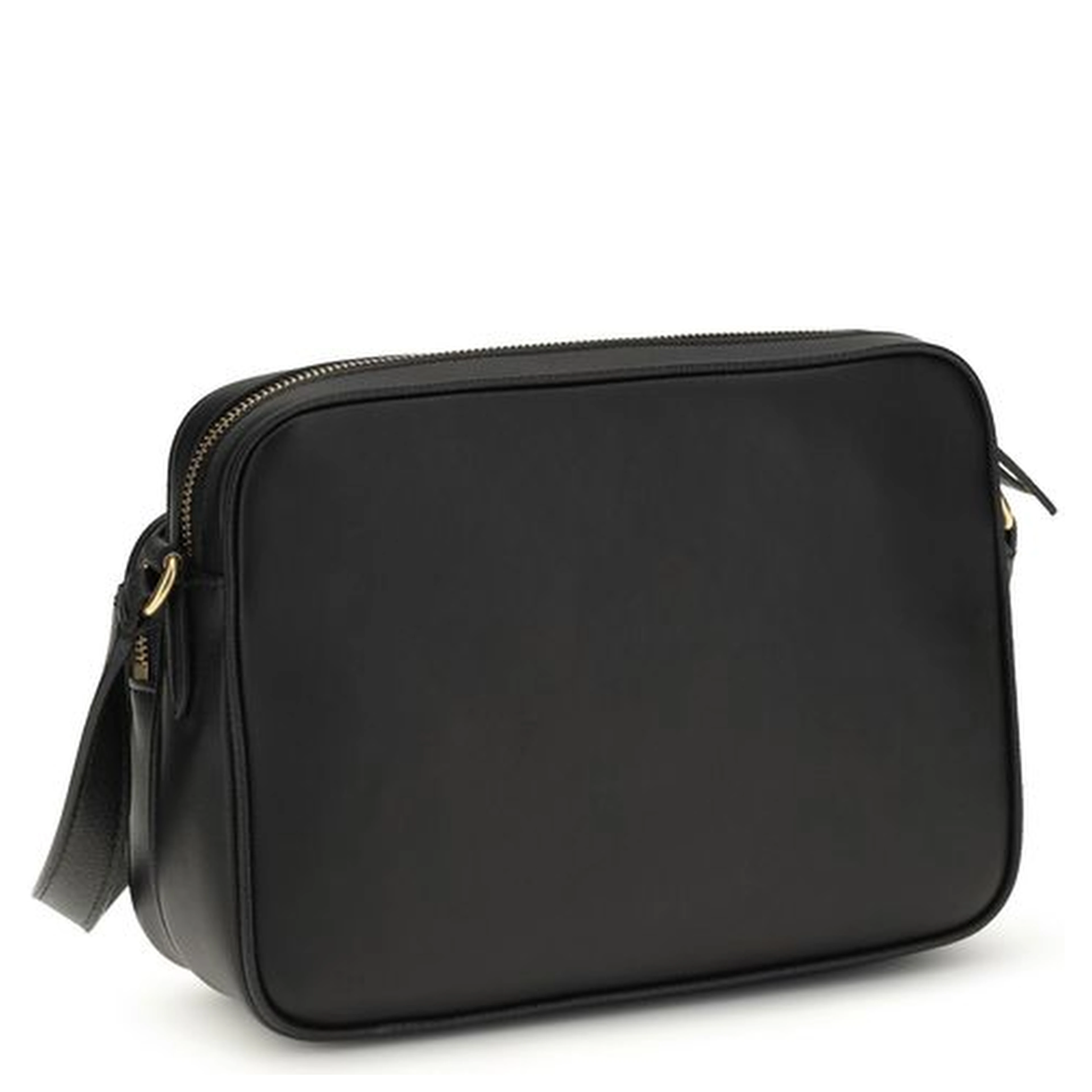 Black Calf Leather Bos Taurus Shoulder Bag