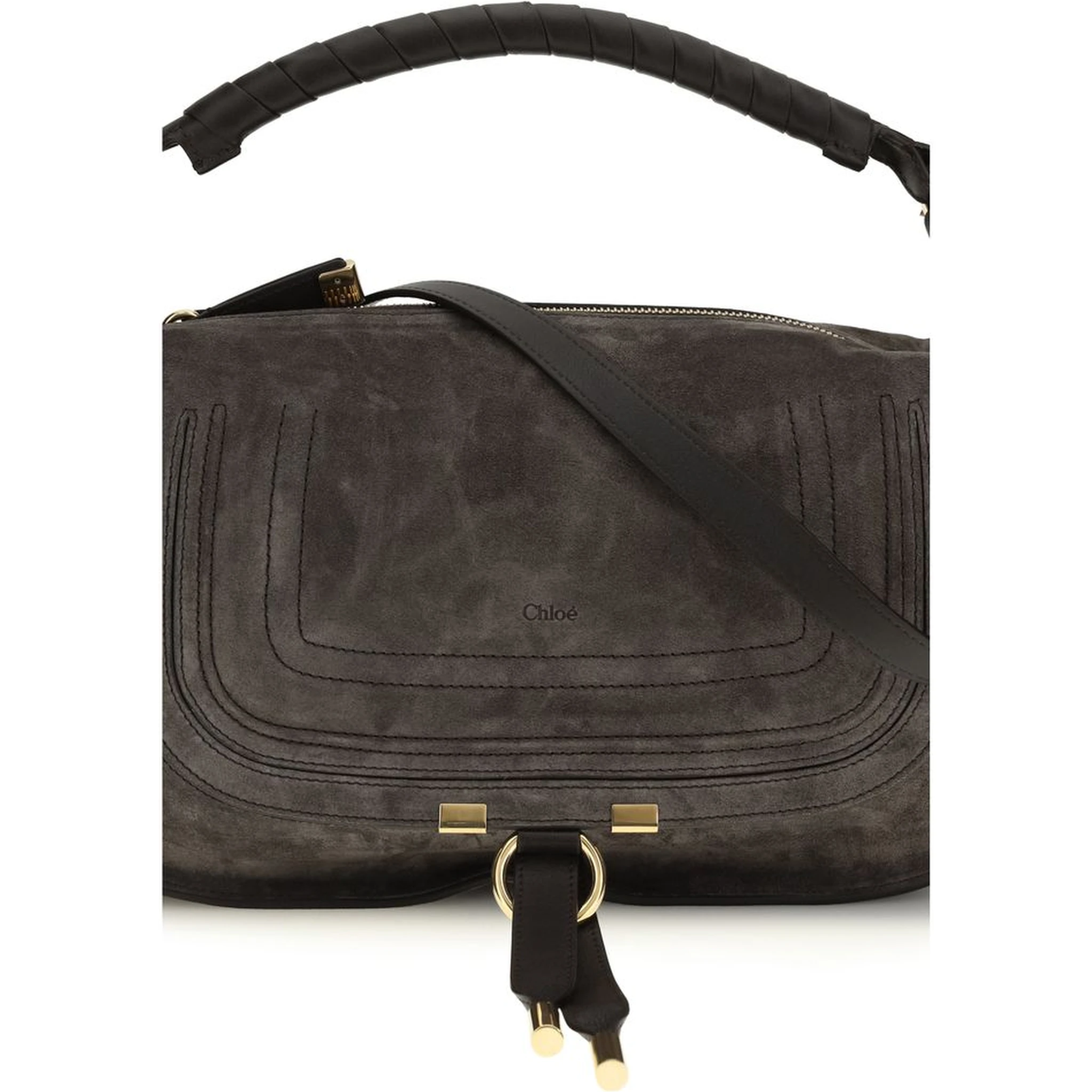 Brown Calf Leather Bos Taurus Shoulder Bag