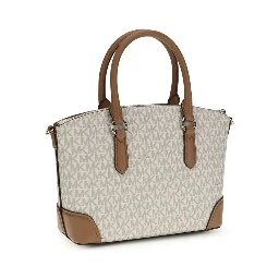 Beige Other Fibres Shoulder Bag