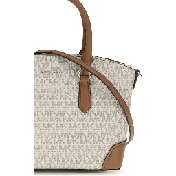 Beige Other Fibres Shoulder Bag